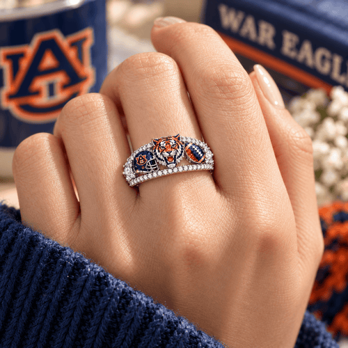 ABTG Premium Charm Pavé Statement Ring NTNA