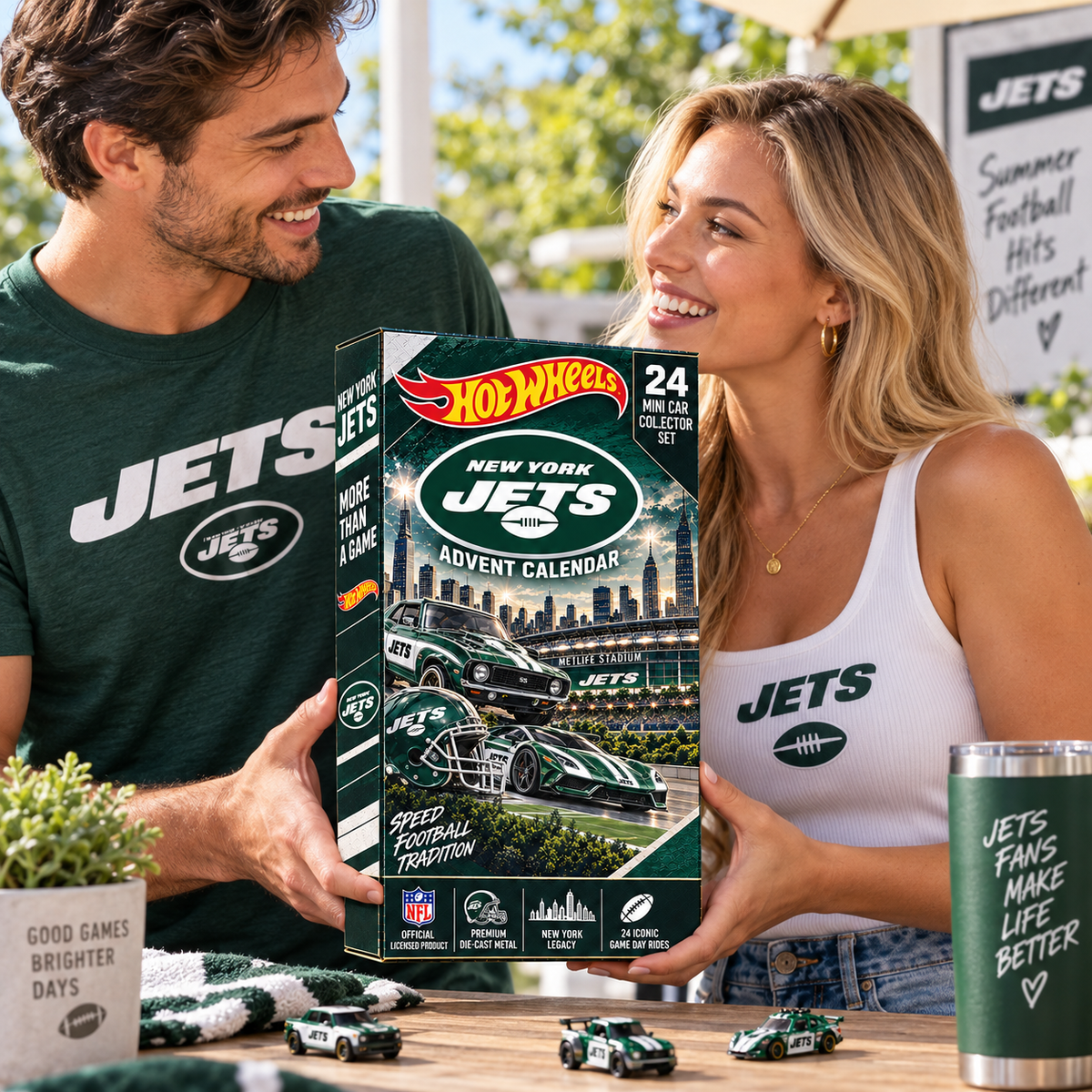 NYJ Premium Mini Car Advent Calendar NTNA