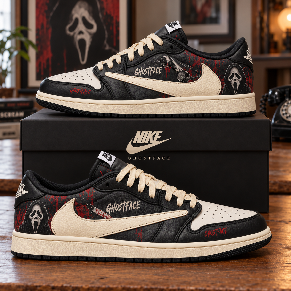PREMIUM SCRE Retro Low-Top SNEAKER NPL