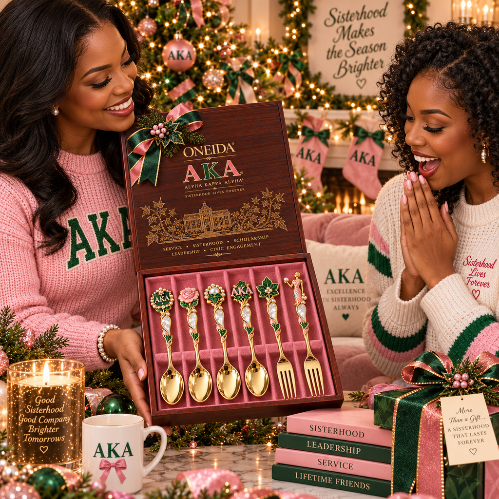 AKA Premium Collectible Spoon & Fork Set BMD