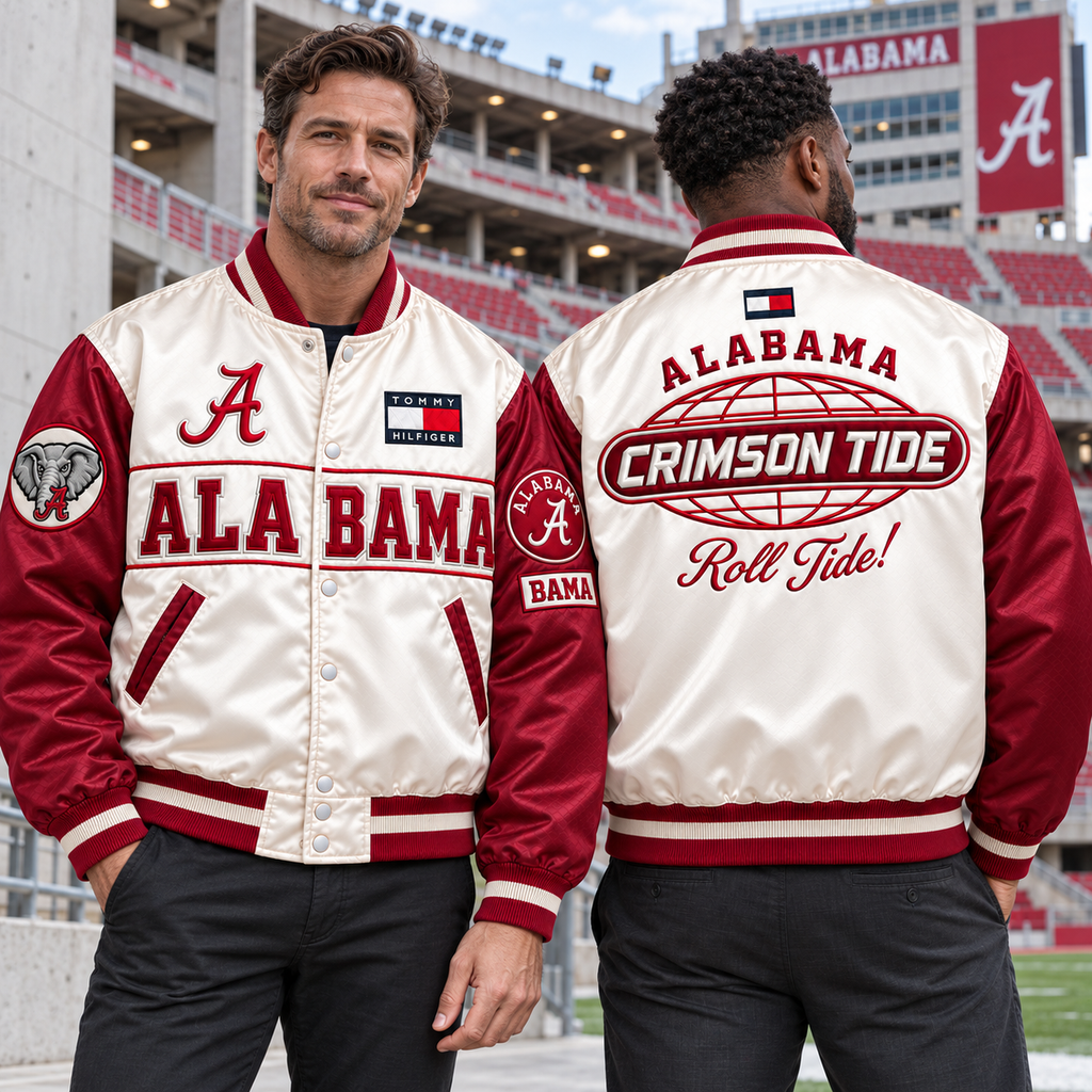 ACT Satin Boxy Varsity Jacket NTKO