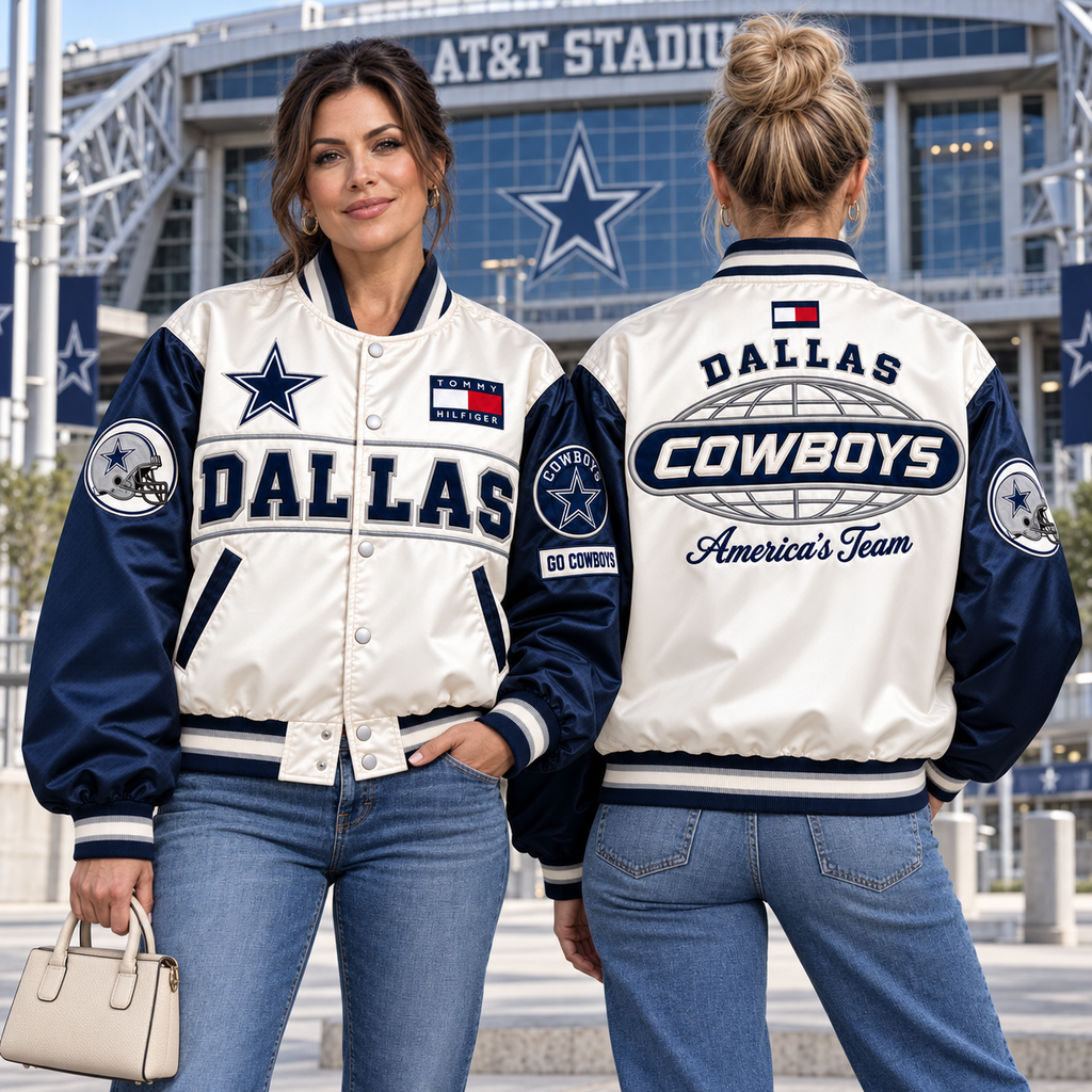DLCB Satin Boxy Varsity Jacket NTKO