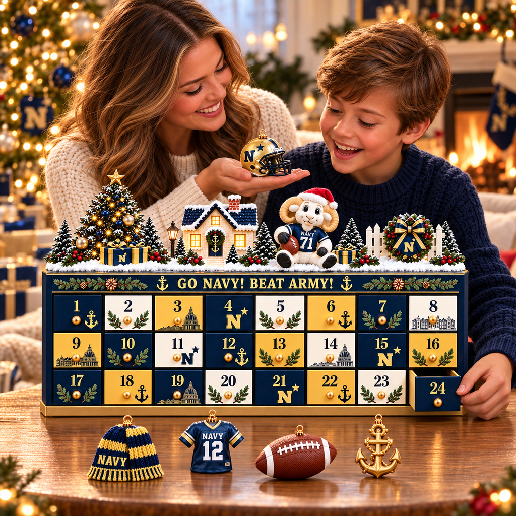 Premium NMSM Christmas Wooden Advent Calendar PVNA