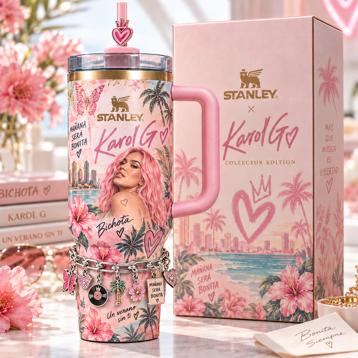 KRG Luxury Tumbler Charm Bracelet TTNL