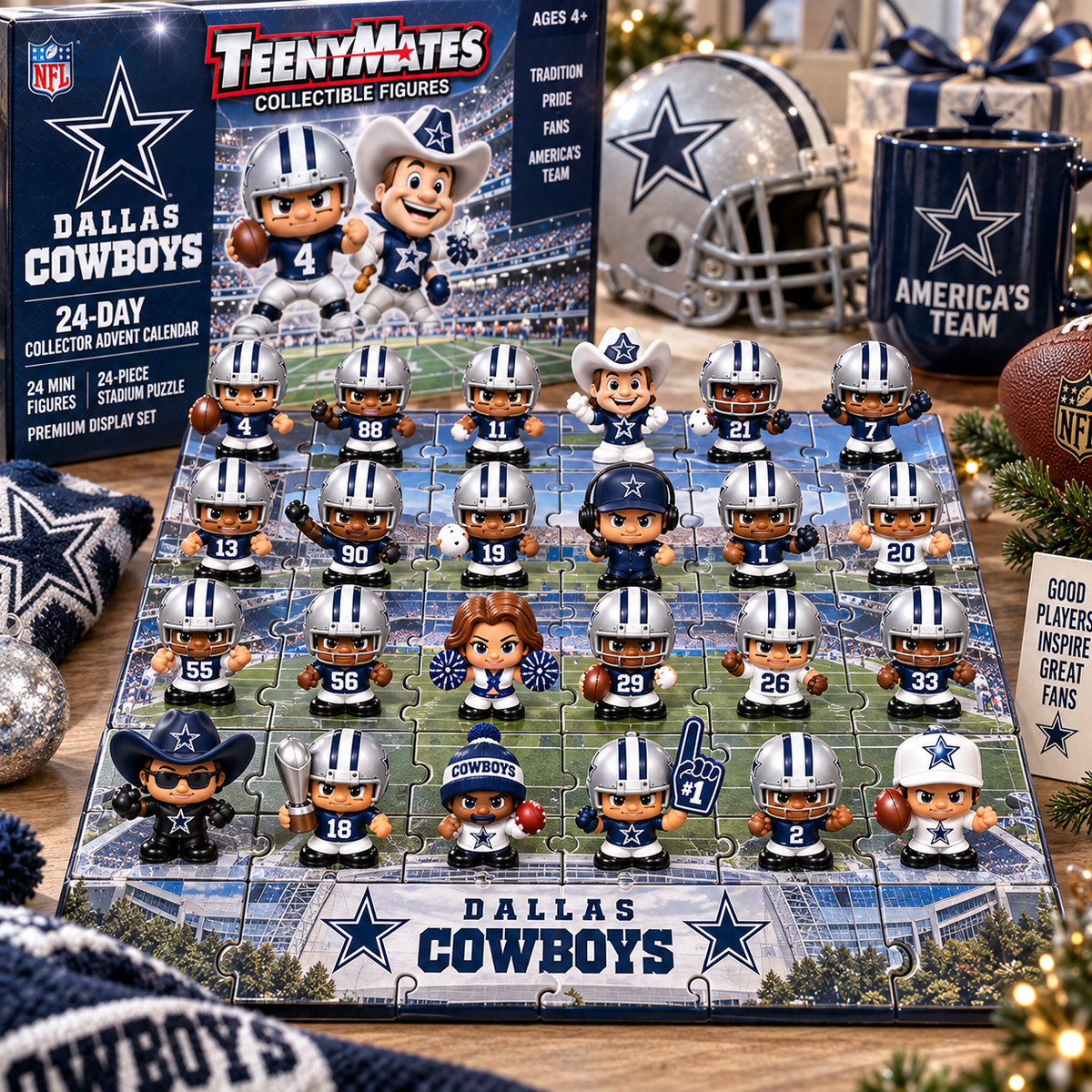 DLCB Premium 24-Day Mini Figure Advent Calendar NTNA