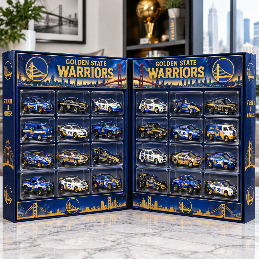 Golden State Warriors Premium Mini Car Advent Calendar