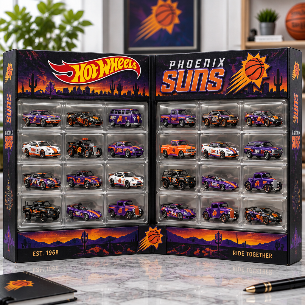 Phoenix Suns Premium Mini Car Advent Calendar