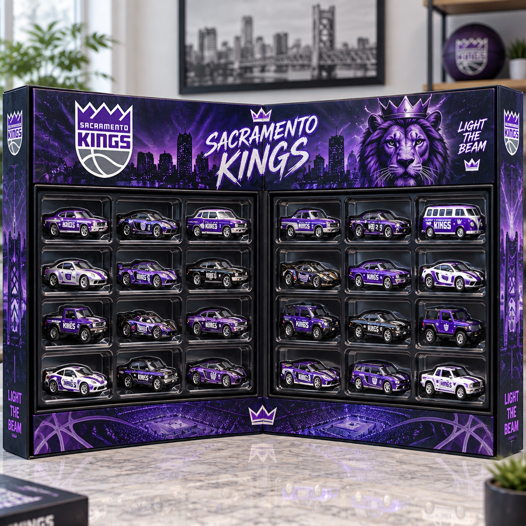 Sacramento Kings Premium Mini Car Advent Calendar