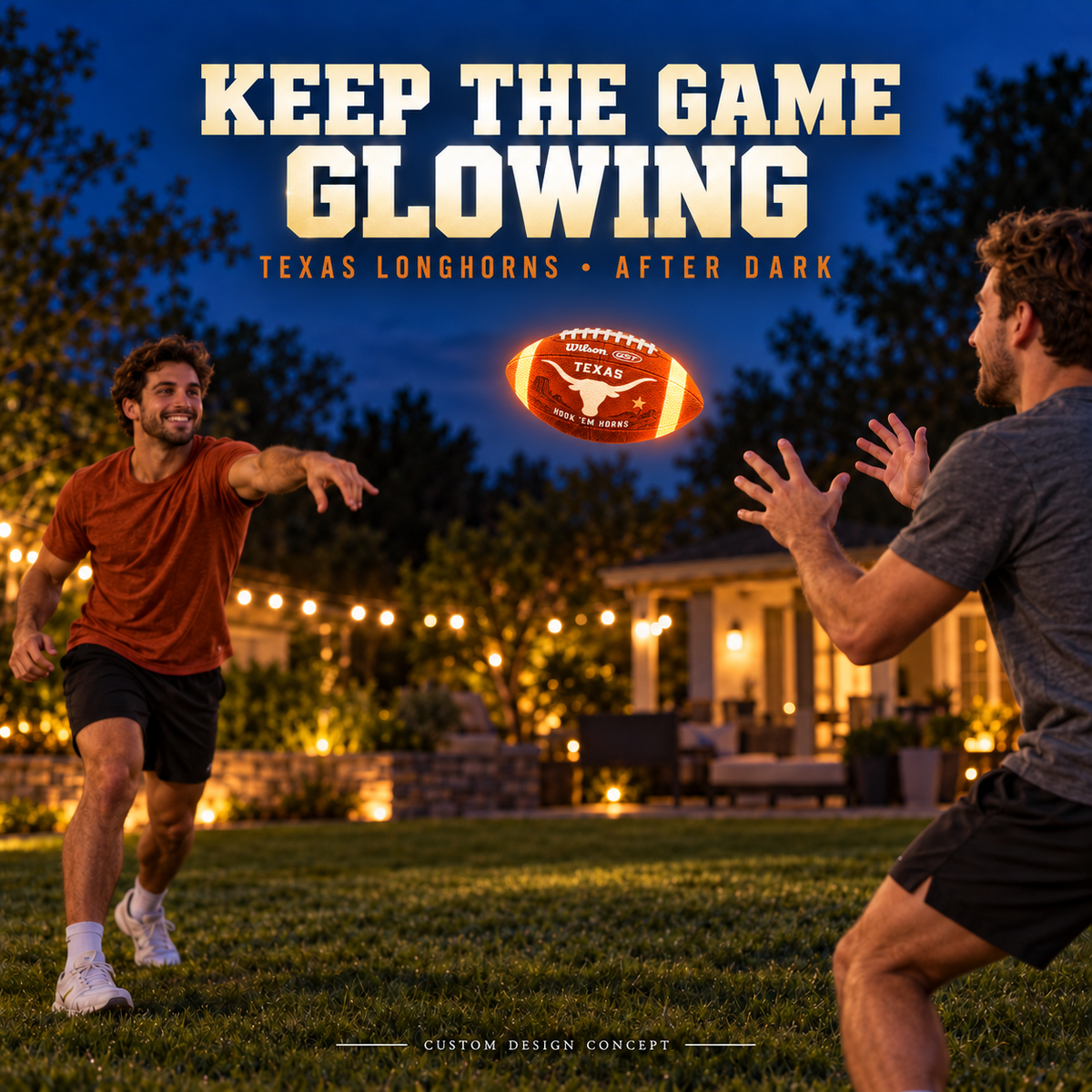 TLH Premium Light-Up Football NHVH