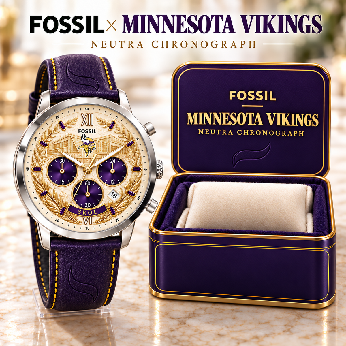 MNVK Premium Art Dial Watch TMH
