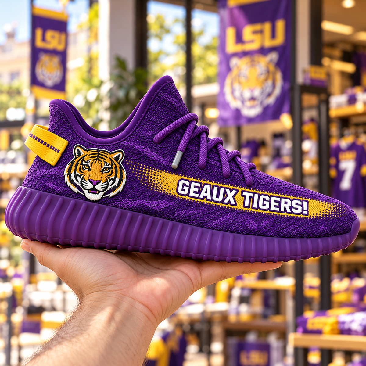 LSU Premium Low-Top Sneakers TTTT
