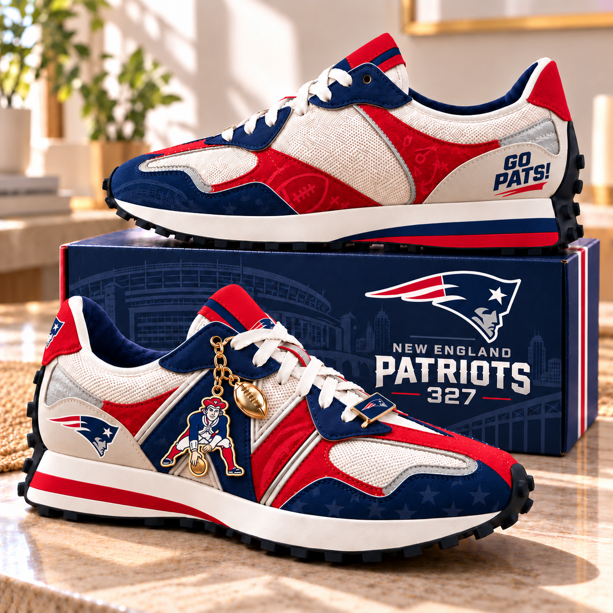 NEP Premium Low-Top Sneakers with Charm BMD