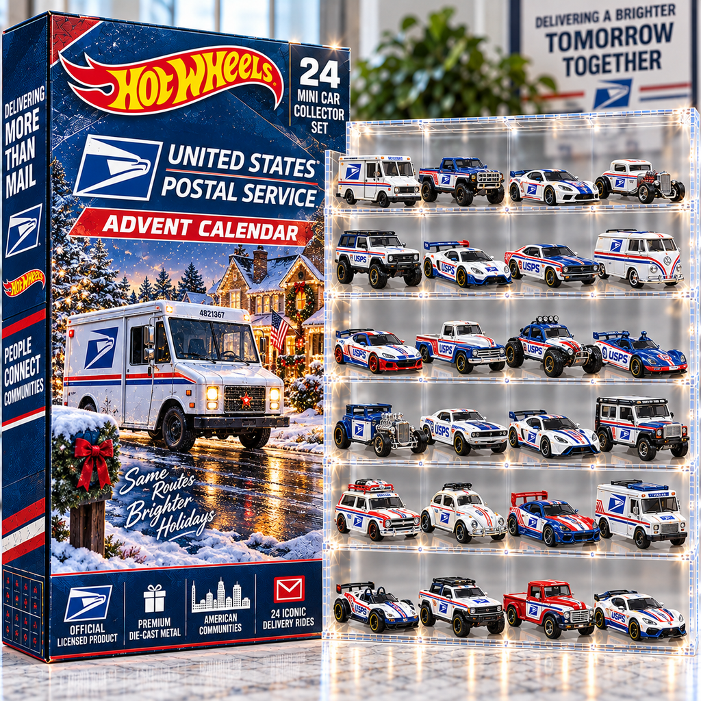 USPS Premium Mini Car Advent Calendar NTNA