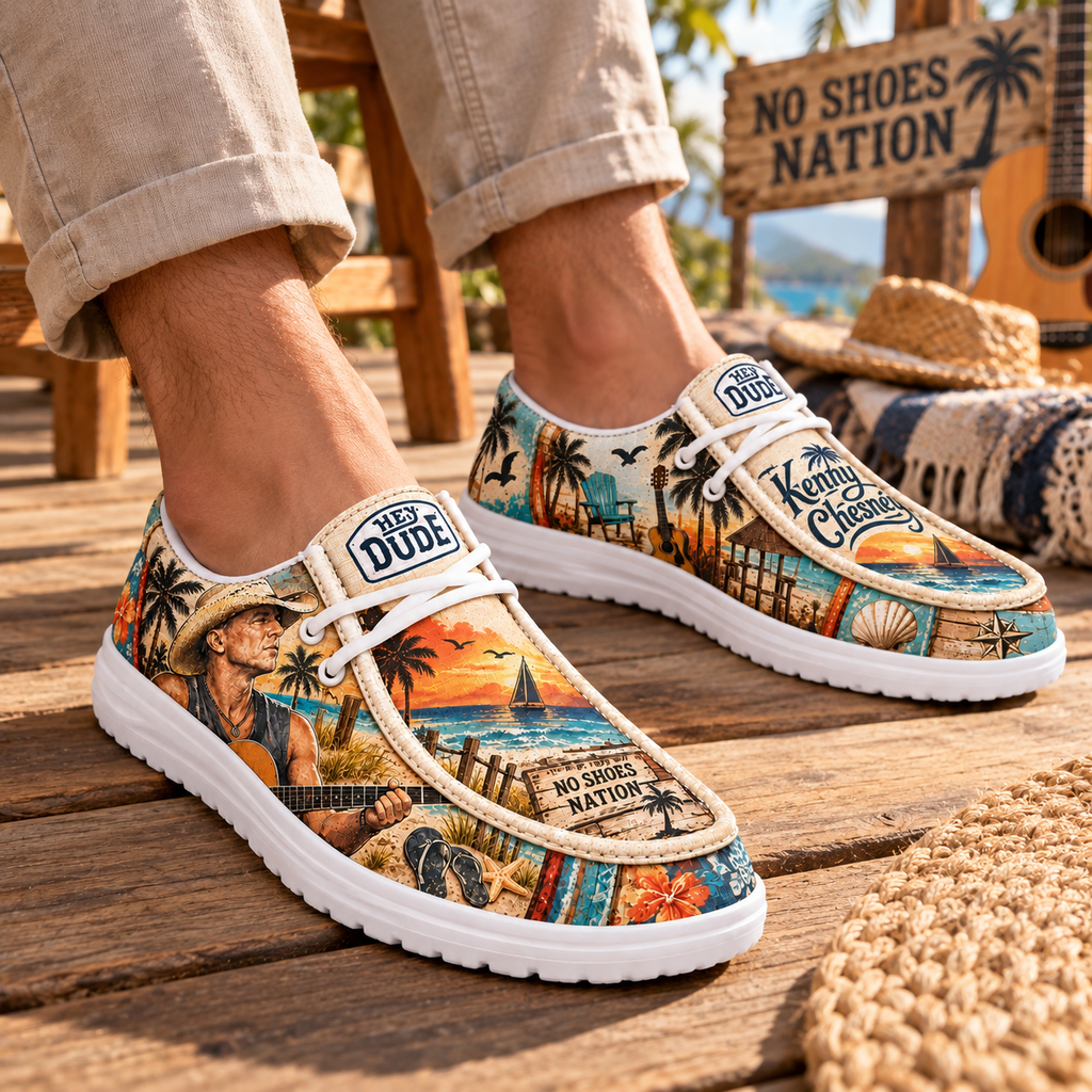 Premium KNCN Statement Graphic Casual Loafer Shoes PDL