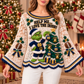 NDFI Women’s Premium Christmas Bell-Sleeve Sweater TMH