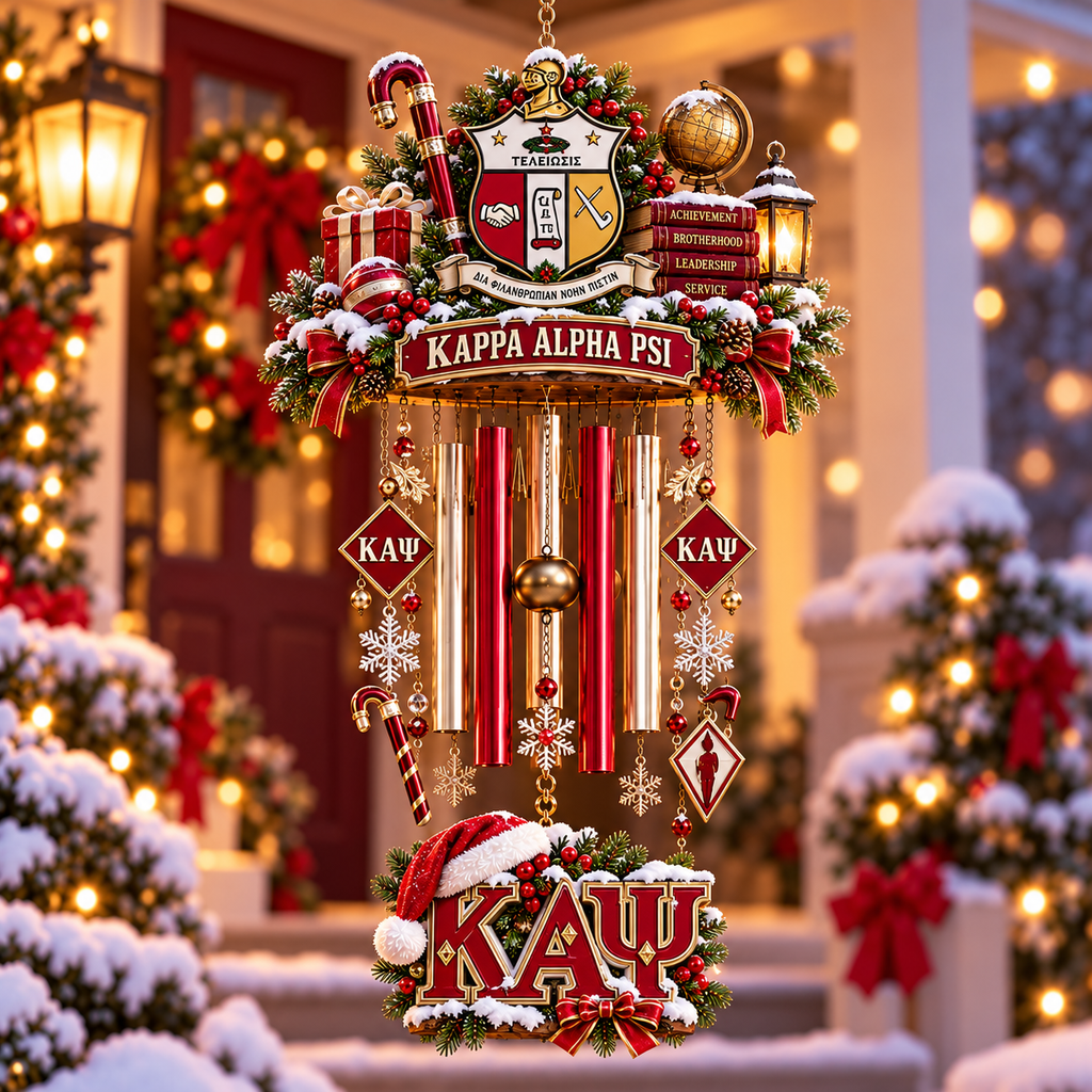 KPAP Christmas Wind Chime With Charm TNSM