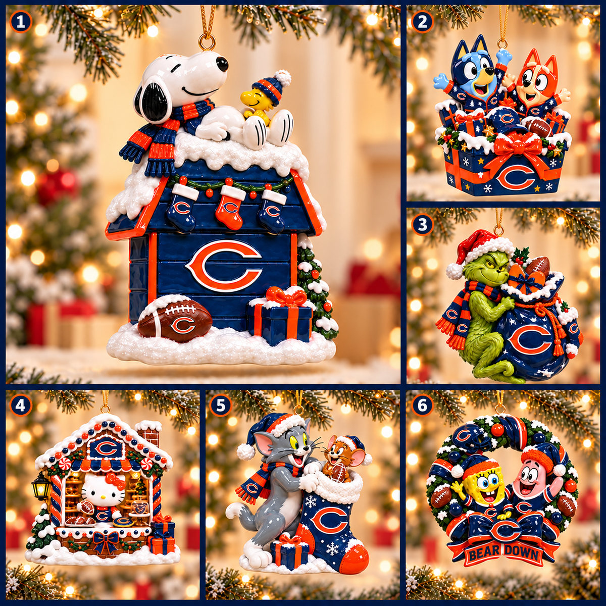 CCB Premium Christmas Tree Ornament TMH
