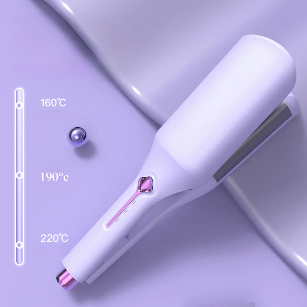 36mm  Deep U-Shaped Curling Iron - Professional Hair  Technology, Easy-to-Use Hair Crimper for Women, Perfect Mothers Day Gift,