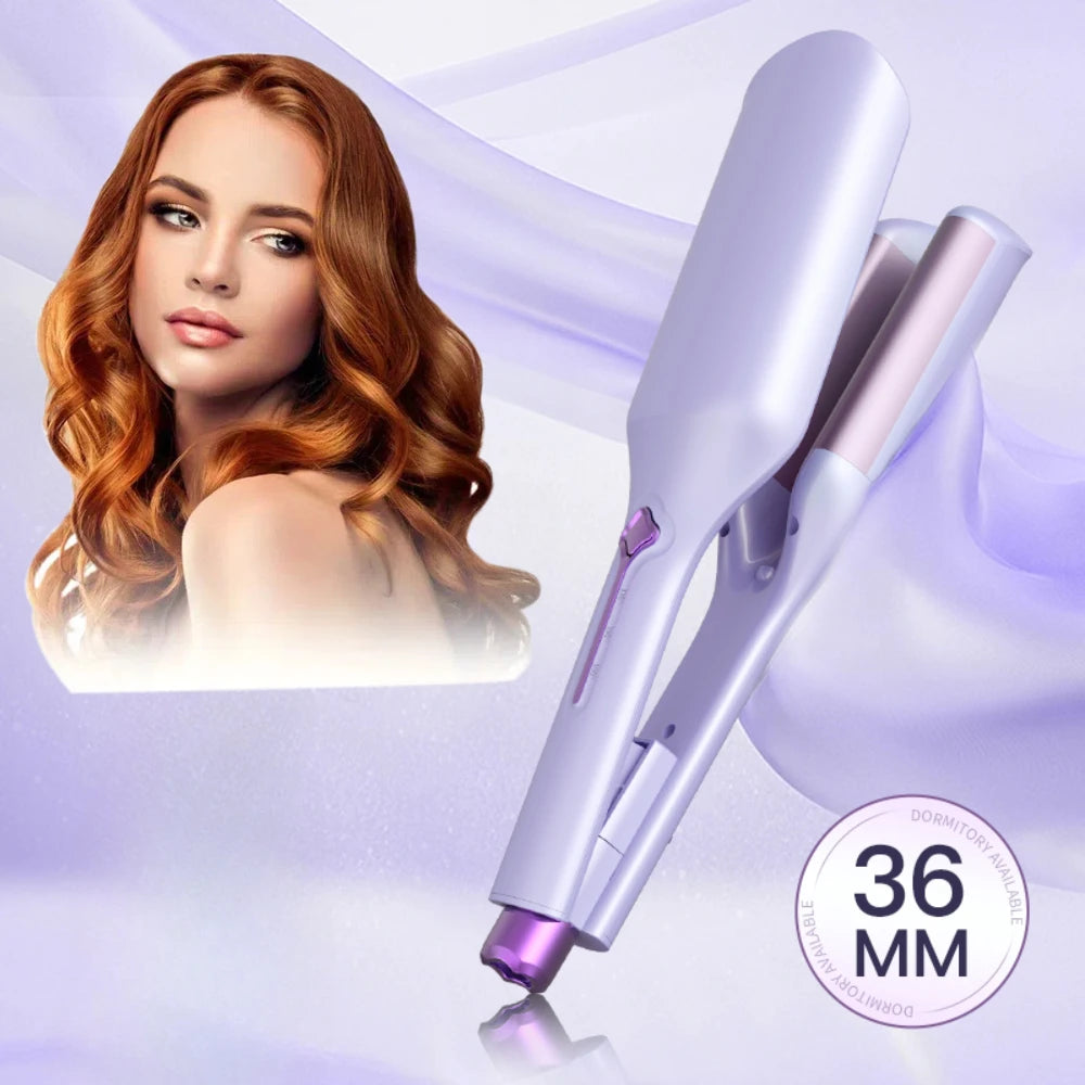 36mm  Deep U-Shaped Curling Iron - Professional Hair  Technology, Easy-to-Use Hair Crimper for Women, Perfect Mothers Day Gift,