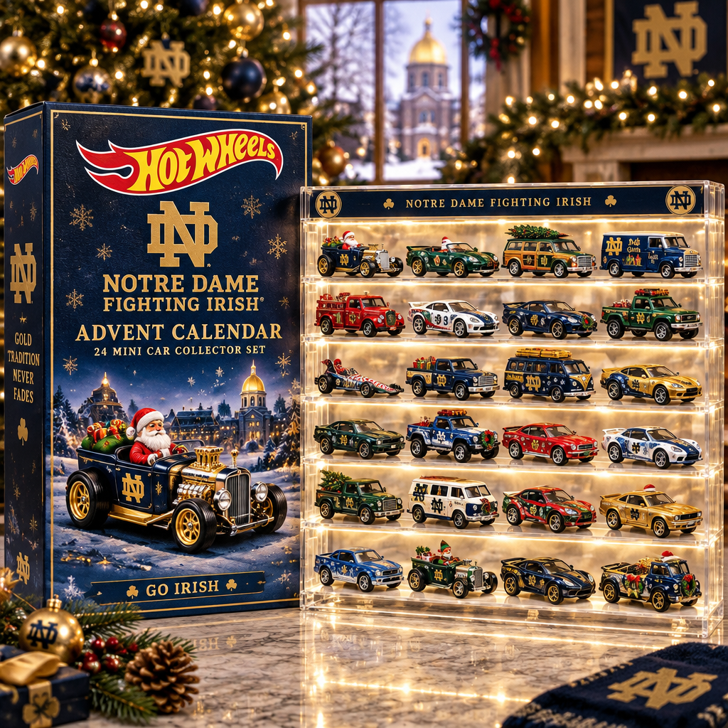 Notre Dame Fighting Irish Premium Mini Car Advent Calendar