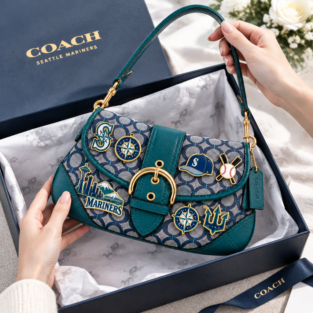 Seattle Mariners Soho Bag With Charm