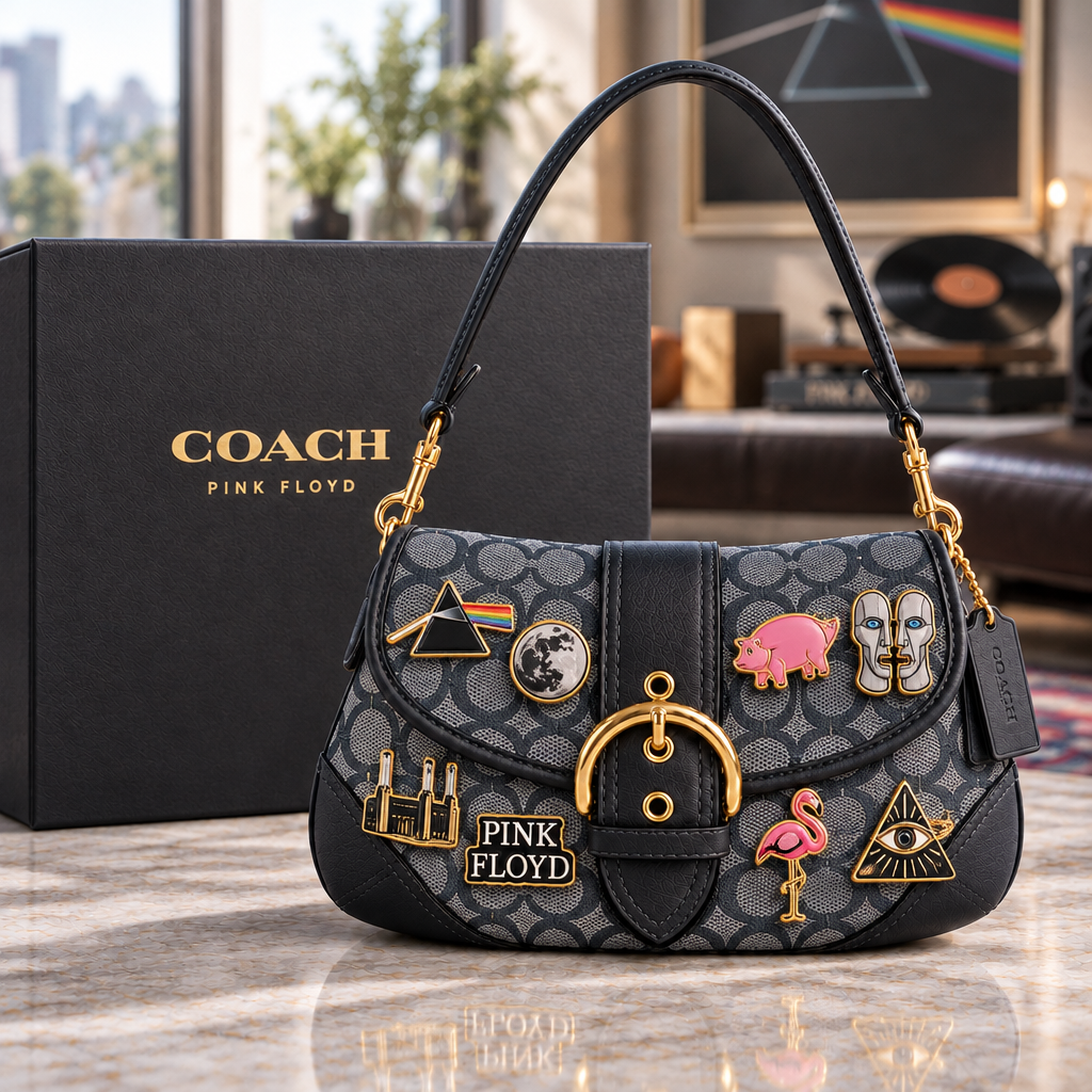 Pink Floyd Soho Bag With Charm