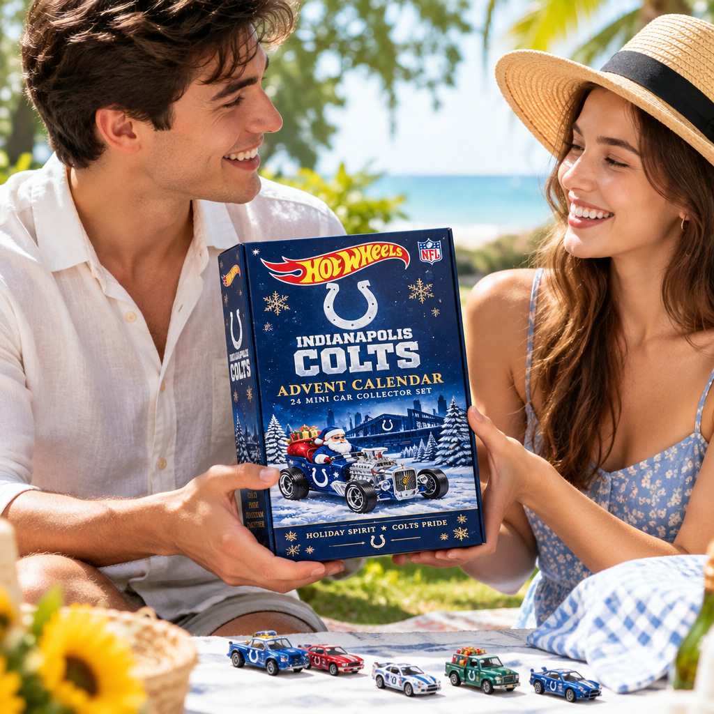 Indianapolis Colts Premium Mini Car Advent Calendar